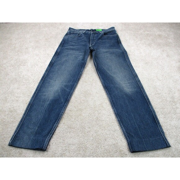 Levis Made & Crafted Jeans Mens 31 Blue Column Pant Stretch Denim Casual 31x30 - Picture 1 of 16